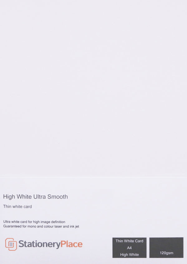 Stationery Place Letterhead Paper - A4 - Ultra Smooth, Brilliant White