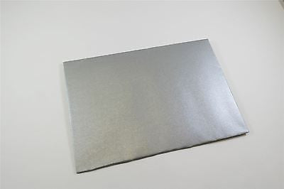 Premium Quality C6 Metallic Silver Envelopes 114 X 162mm P&S 120gsm 25 & 50 pack