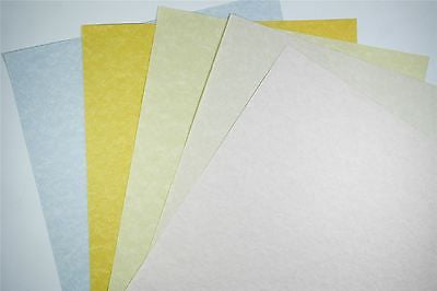 Certificate Paper A4  - 100 GSM -  Lorenzeo - Rose, Topaz, Blue Ochre 1 to 100 packs