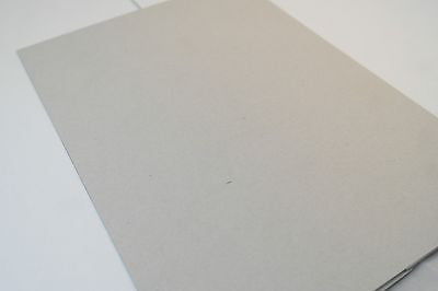 Greeting Card Grey Board Craft Card - Smooth A5 10 Pack 350GSM