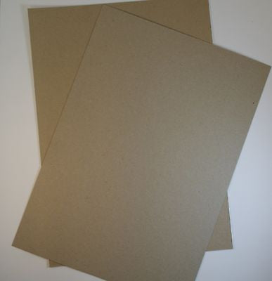 Thick Brown  Kraft Card  Recycled - A4 100 Pack 280GSM Ideal For Weddings Craft