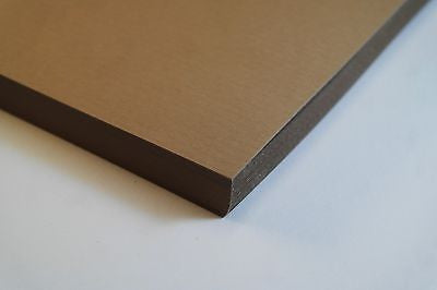 Ribbed Kraft Card Buff - A4 20 SHEETS 320GSM