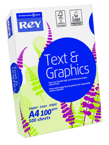 ReyText & Graphics White Paper & Card Premium Quality 80 GSM to 160 GSM