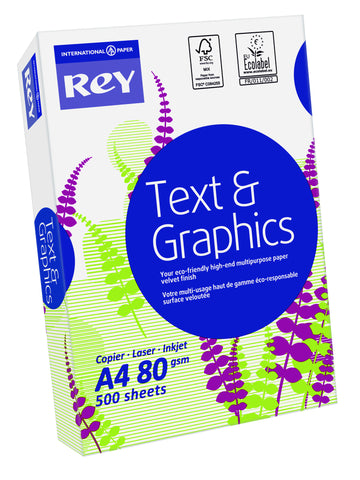 ReyText & Graphics White Paper & Card  Premium Quality 80 GSM to 160 GSM