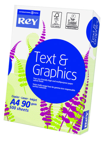 ReyText & Graphics White Paper & Card Premium Quality 80 GSM to 160 GSM