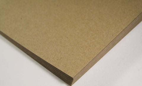 Thick Brown  Kraft Card  Recycled - A4 500 Pack 280GSM Ideal For Weddings Craft