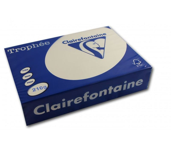 Clairefontaine A4 Thick White Card 210 GSM Premium Quality Sample to 250 sheets