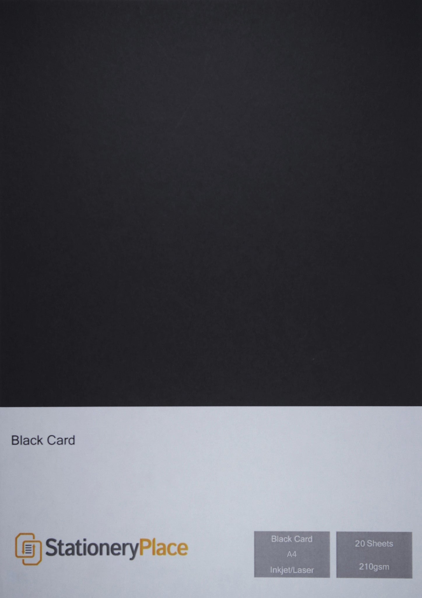 Black Craft Card 210gsm