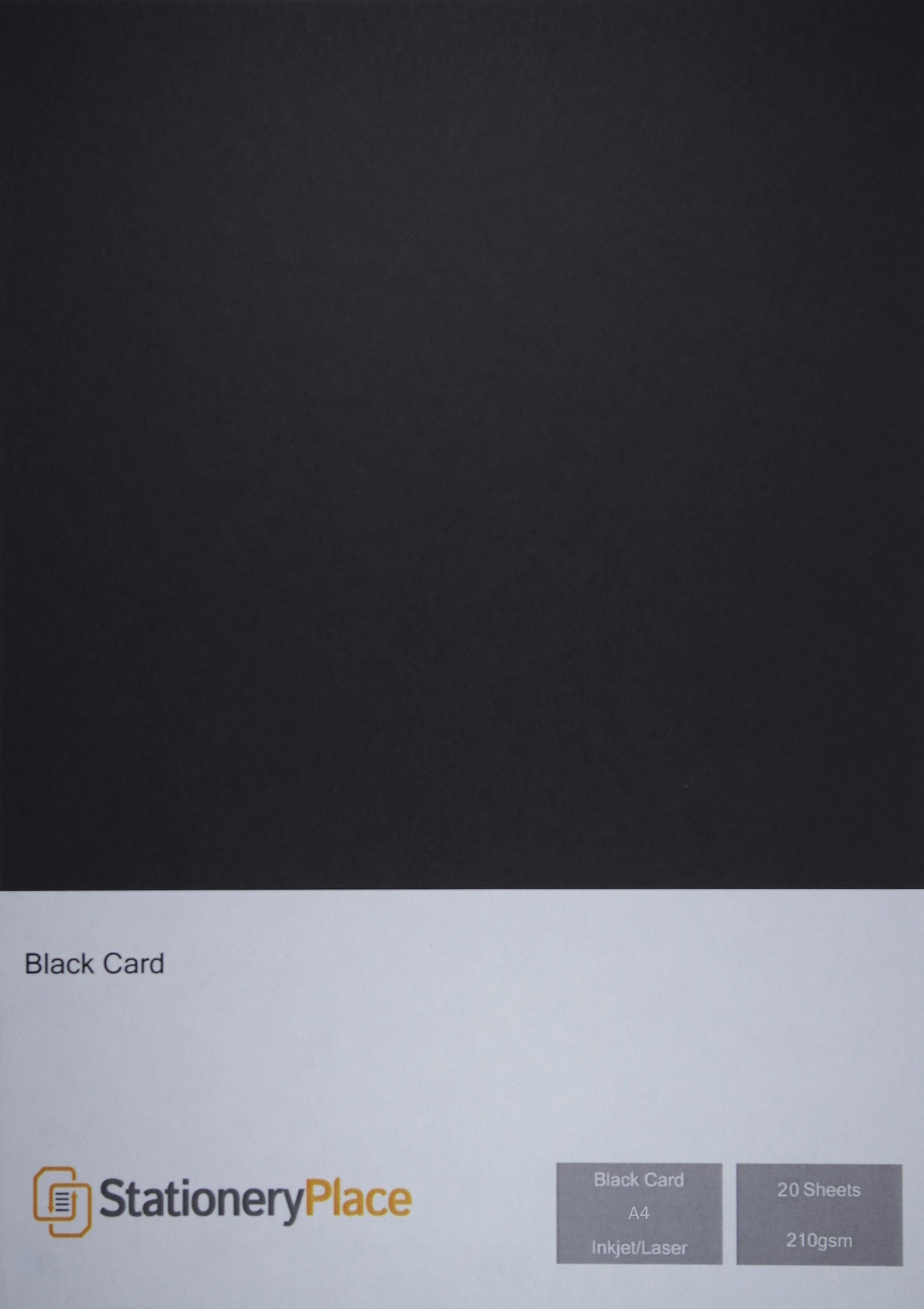 black card paper