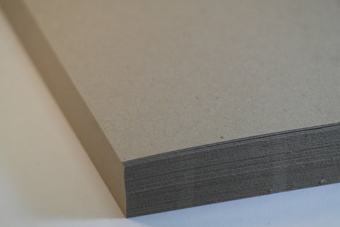 Brown Recycled Eco Kraft Paper - A5 100 Pack 100GSM