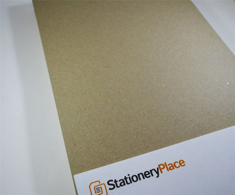 Kraft Card Brown 170gsm 100% Recycled A4 A5 1 to 1000 sheet packs