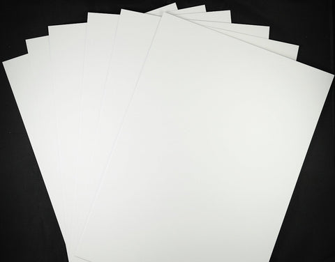 Thin White Card 160 GSM High White Ultra Smooth A4