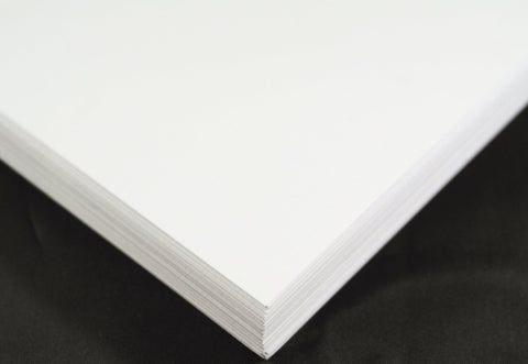 Thin White Card 160 GSM High White Ultra Smooth A4