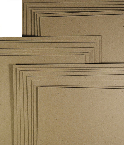 A3 Kraft Card  Brown Recycled Natural 280gsm