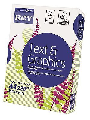 Letter Head Paper Rey Text & Graphics A4 120gsm Laser Ink Jet Paper