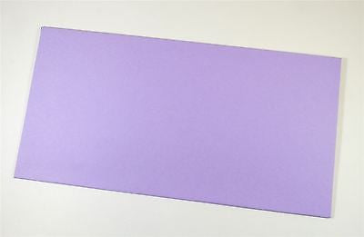 Colorplan Envelopes DL 110 x 220 mm Peel & Seal Wallet Flap Lavender 25 pack