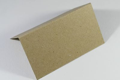 Eco Kraft Place Name Cards 280 GSM Weddings. Dinner Parties  - Pack of 25