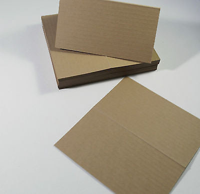 Ribbed  Kraft Place Cards For Wedding  Dinner Party Place Settings