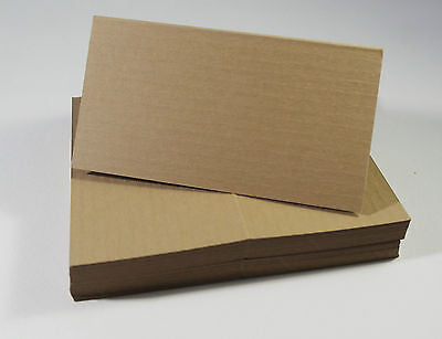 Ribbed  Kraft Place Cards For Wedding  Dinner Party Place Settings