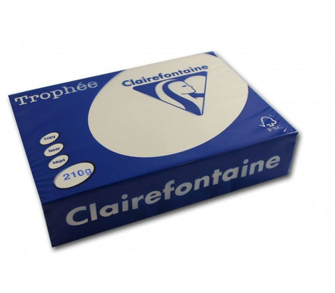 Clairefontaine A5 Premium Quality Thick White Card 210 GSM Clairefontaine 1 to 250 sheet pack