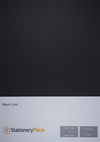 black card paper