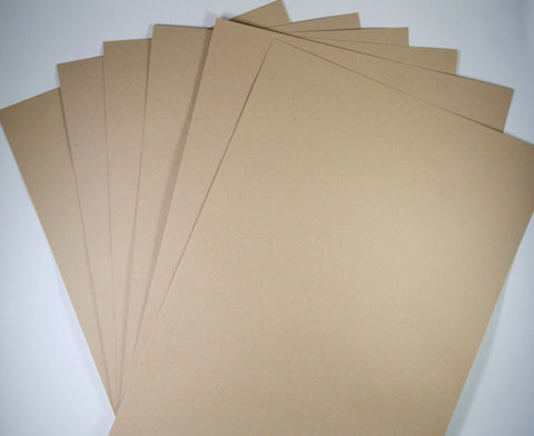 Recycled Paper Eco Kraft 100 GSM Buff A4 1, 25, 50 & 100 sheet packs